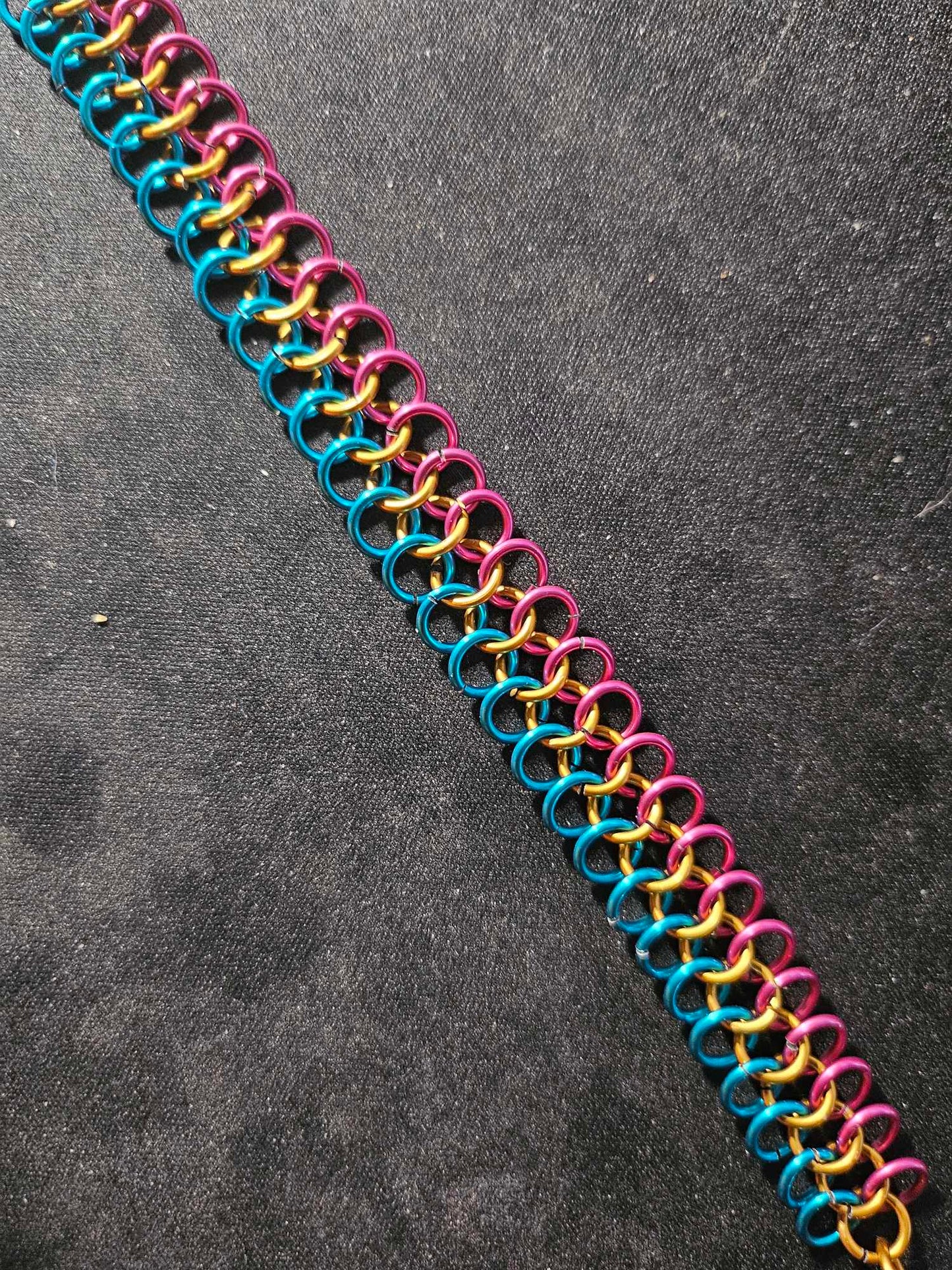 16 gauge (chunky) 4 in 1 Chainmaille Pride